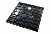 BESCO Brodzik 80x80 Vexo Marble Black VMB-80-80-K
